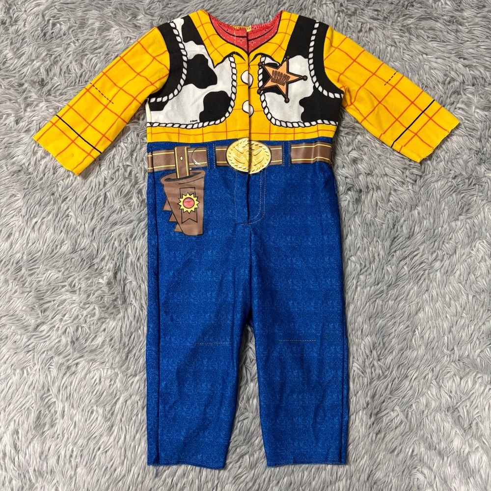Disney Pixar Toy Story Woody Halloween Dress Up Costume Toddler 12-18 Months